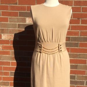 Milly of New York camel wool sheath